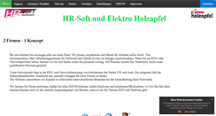 Desktop Screenshot of holzapfel.net