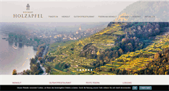 Desktop Screenshot of holzapfel.at