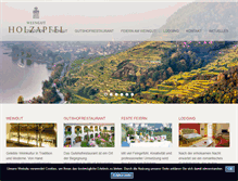 Tablet Screenshot of holzapfel.at